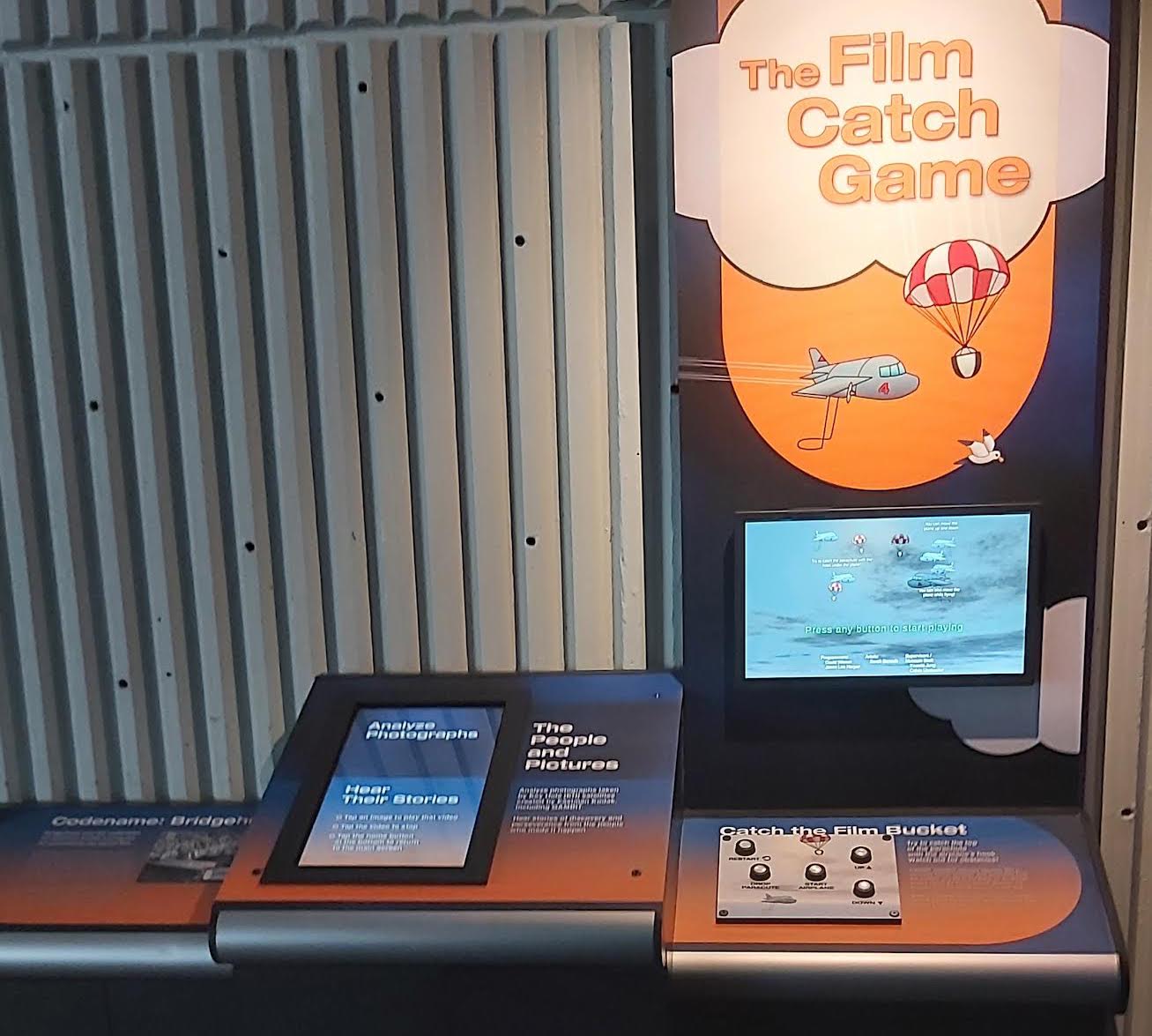 Picture of the Gambit Exhibit Film Catch Game at the Strasenburgh Planetarium